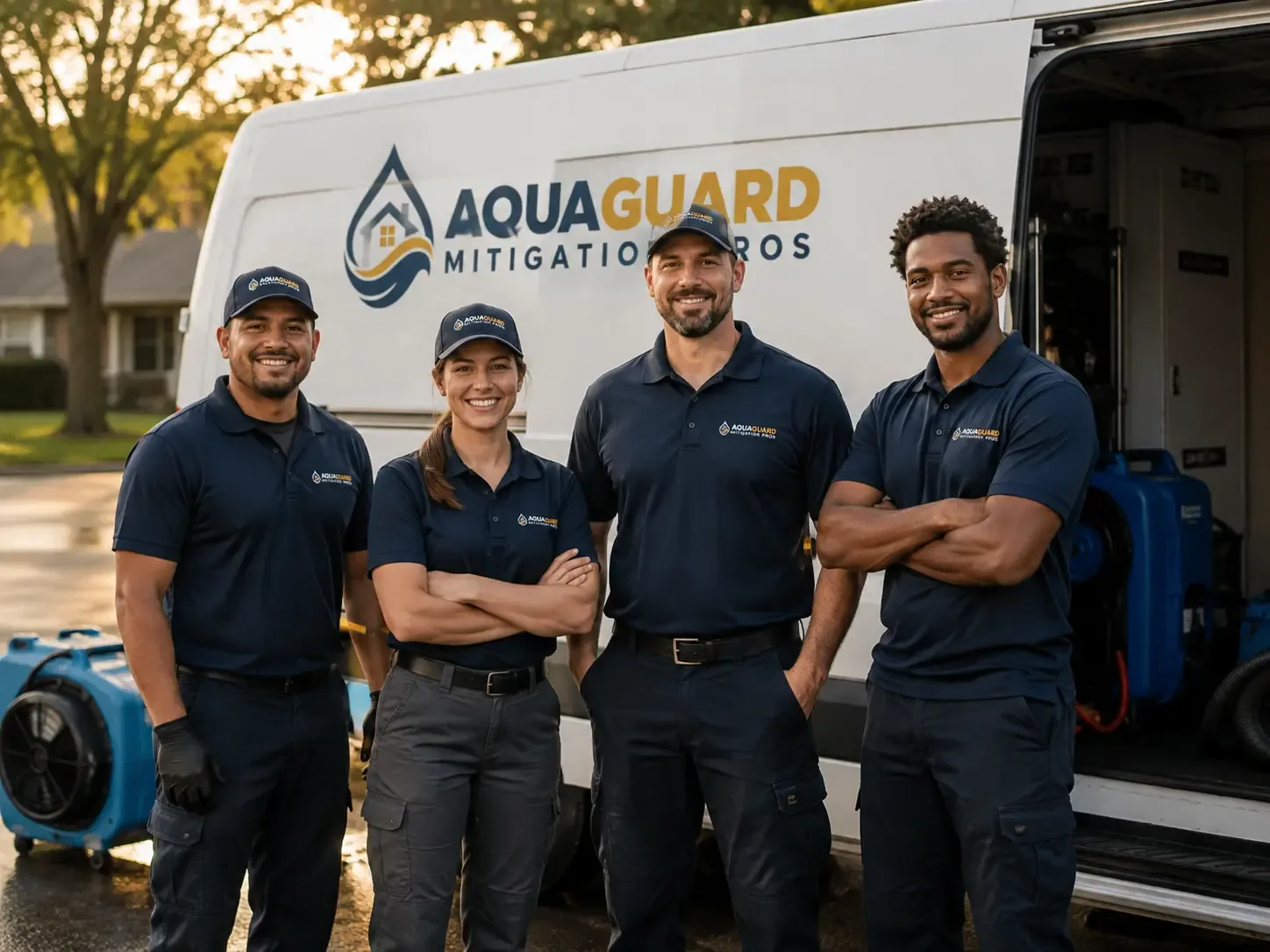 Water Damage Mitigation company in Vanderbilt, TX